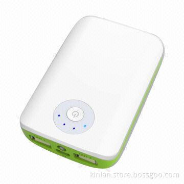 Power Bank, 5,200mA with Sanyo Cell